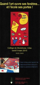 Flyer_Exposition du calendrier de l'Avent 2014